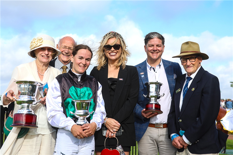 Kopua victorious in the Gr.3 TAB Mile (1600m) at Riccarton on Wednesday.