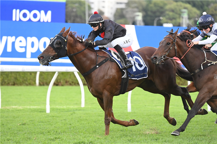 MNEMENTH winning the BOB CHARLEY AO STAKES at Randwick in Australia.