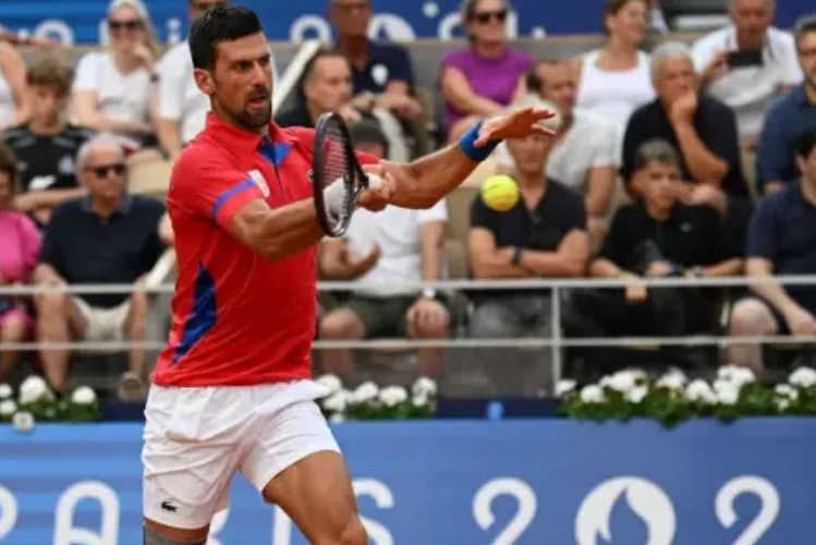 Novak Djokovic at the 2024 Paris Olympics Games, Roland Garros