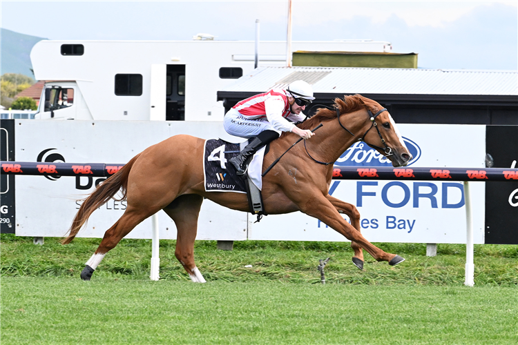 POETIC CHAMPION winning the EL ROCA - SIR COLIN MEADS TROPHY