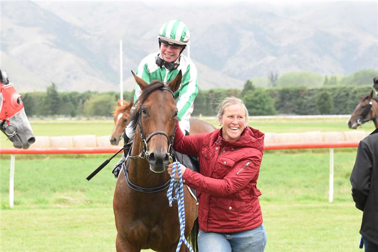 Murphy enjoying spreading her wings
