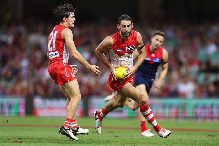 Brodie Grundy looked magnificent