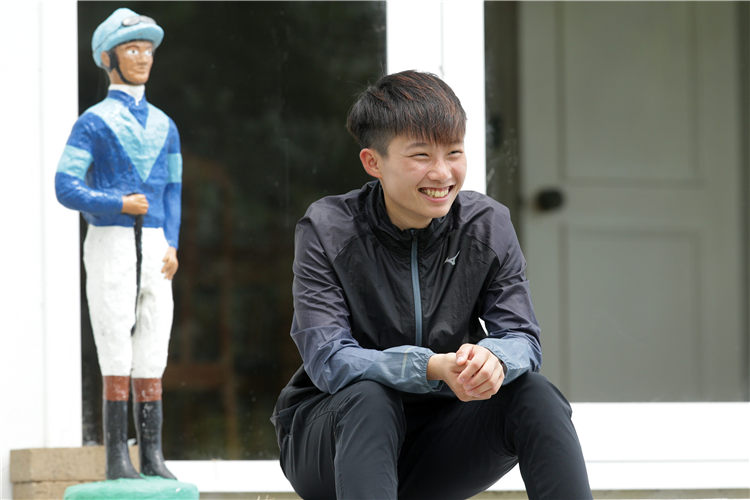 Apprentice jockey Nichola Yuen.