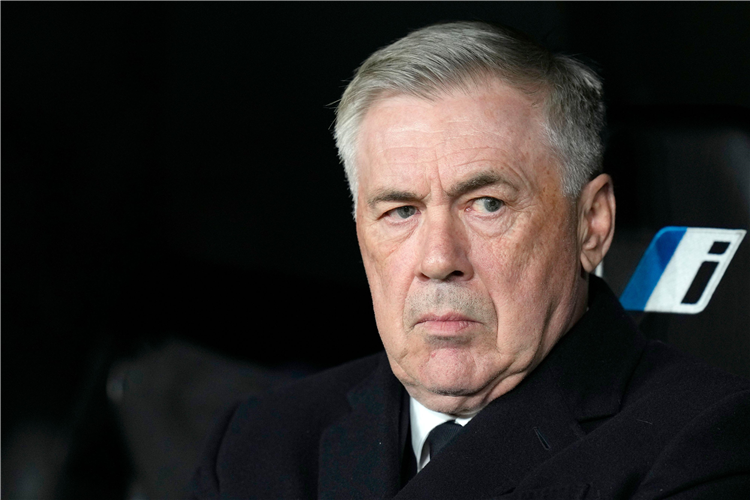 Carlo Ancelotti, manager of Real Madrid.