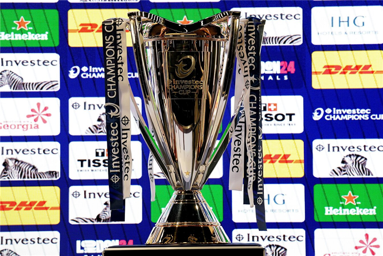 Champions Cup trophy.