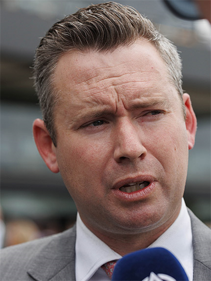 Trainer : ADRIAN BOTT after, PROST winning the ARROWFIELD CANONBURY STAKES