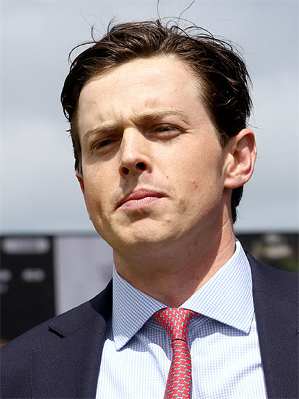 Trainer : TOM CHARLTON after GETAFIX winning the Lamaro's Hotel Plate