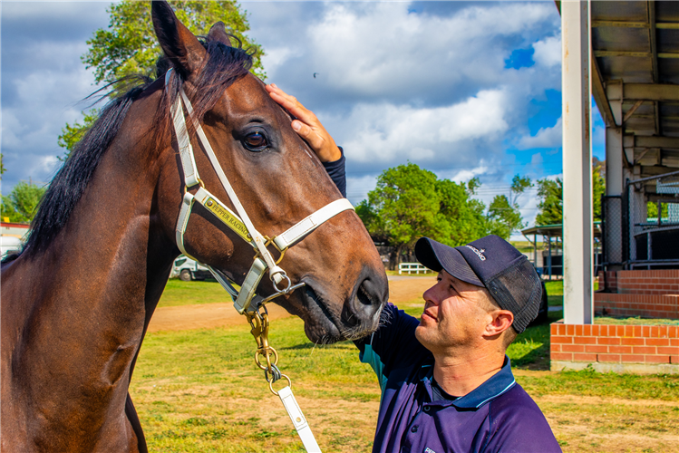 Luke Pepper’s return to Thoroughbred Park.