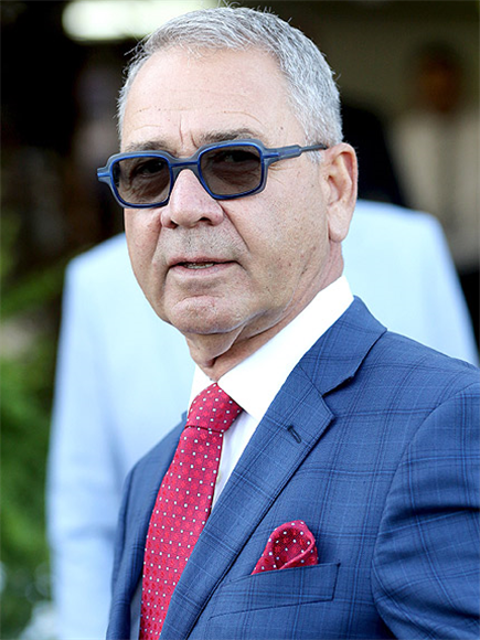 Trainer : ROGER JAMES after, MARK TWAIN winning the Lexus Roy Higgins