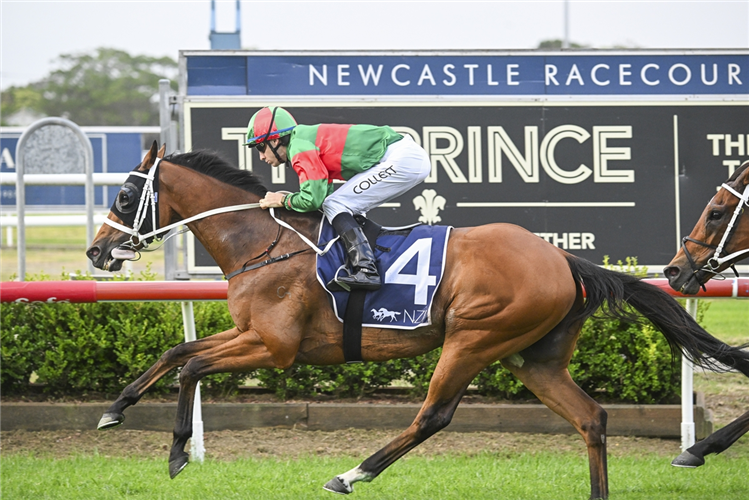 ASTERIX winning the THE NZB THE BEAUFORD at Newcastle in Australia.