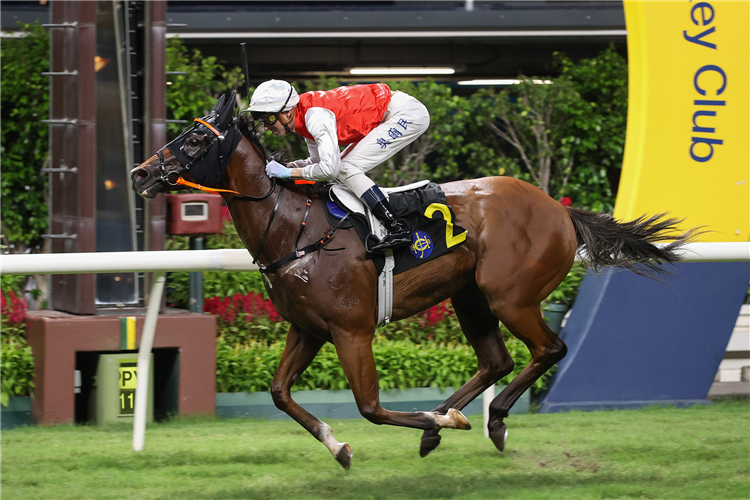 CANDLELIGHT DINNER winning the SHEUNG WAN HANDICAP