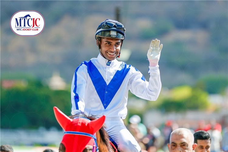 CAPTAIN BOMBSHELL winning the THE SOFAP LTD CUP at Champ De Mars in Mauritius.