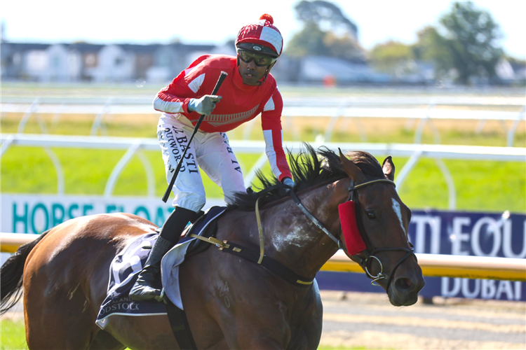 EPEE BEEL winning the DONALDSON BROWN SOUTH ISLAND THOROUGHBRED BREEDERS STAKES
