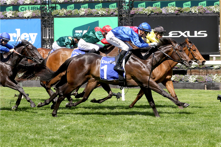 EUROCANTO winning the Darley Maribyrnong Trial Stakes