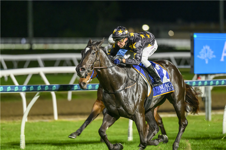 Isti Star wins the Magic Millions National 2YO Classic.