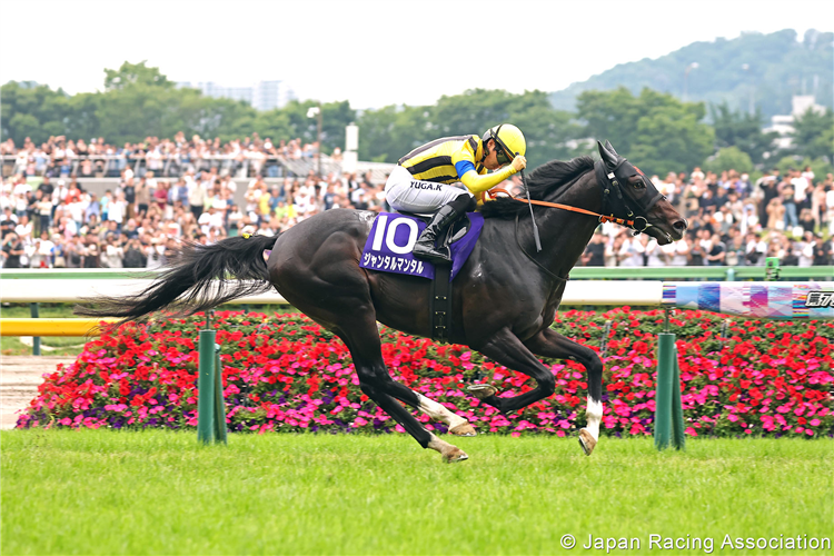 JANTAR MANTAR winning the Yasuda Kinen at Tokyo in Japan.