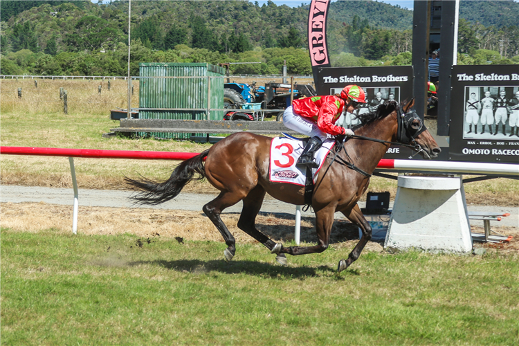 KICK ON winning the RECREATION HOTEL GREYMOUTH CUP