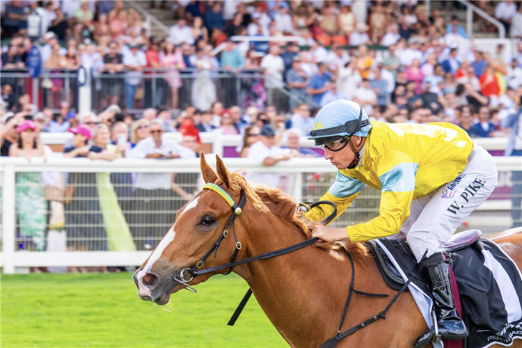 KING OF LIGHT winning the W.A. Guineas