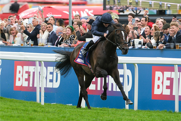 Lambourn winning Epsom Derby.