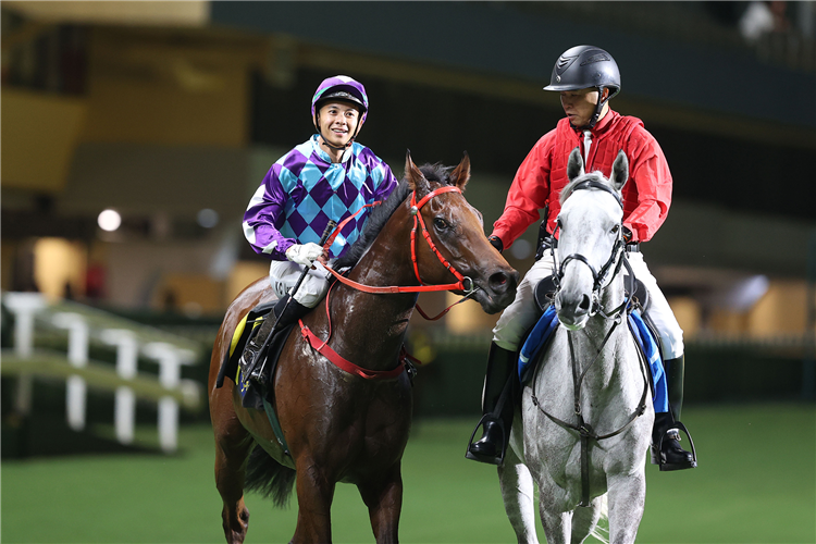 REGAL GEM winning the SUN JEWELLERY HANDICAP
