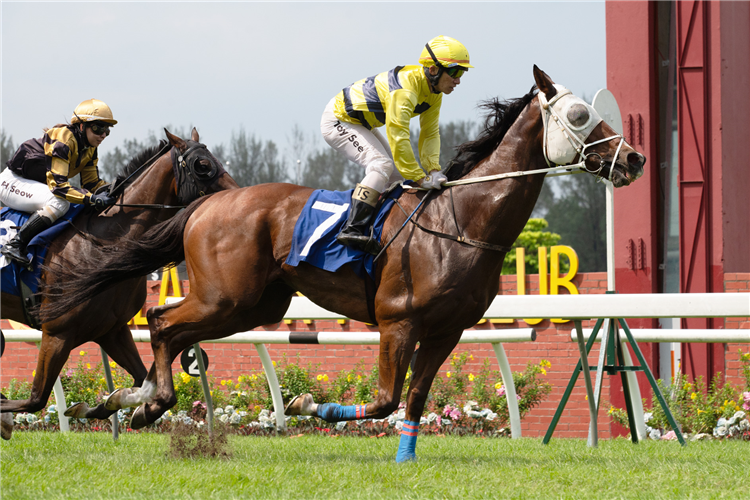 SMART STAR winning the Jun 22 2025 Selangor Meeting Race 7 (431)