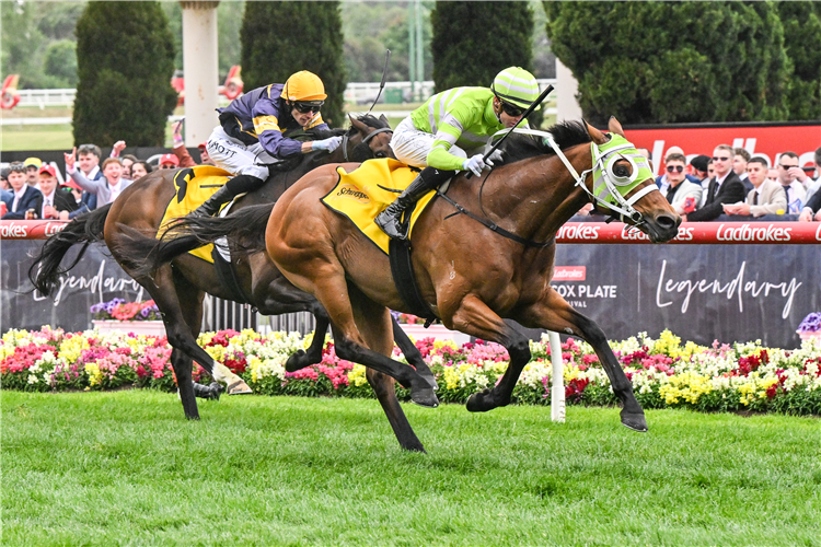 STAR OF INDIA winning the JRA Cup at Moonee Valley in Australia.