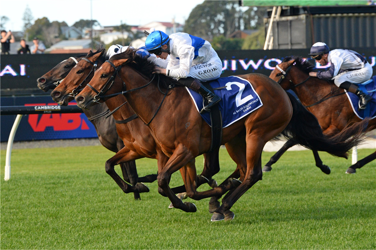 TAJANA winning the AL BASTI EQUIWORLD DUBAI SUNLINE VASE