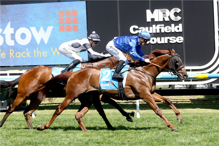 TENTYRIS winning the Stow Storage Gothic Stakes