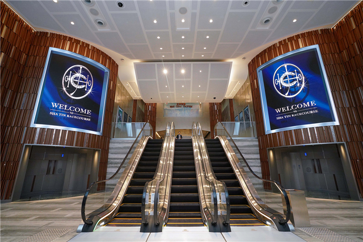 Grand new Members Main Entrance opens at Sha Tin Racecourse today