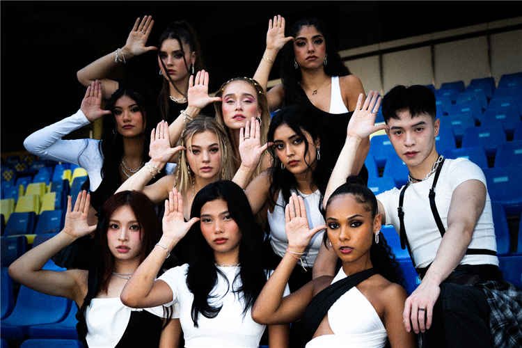 International pop music group Now United
