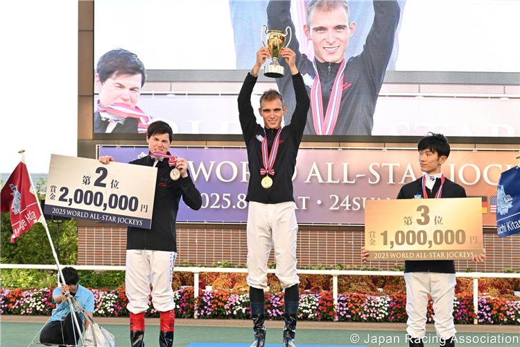 2025 World All-Star Jockeys winner <span style='color: inherit; font-size: 1em;'>Thore Hammer Hansen.</span>