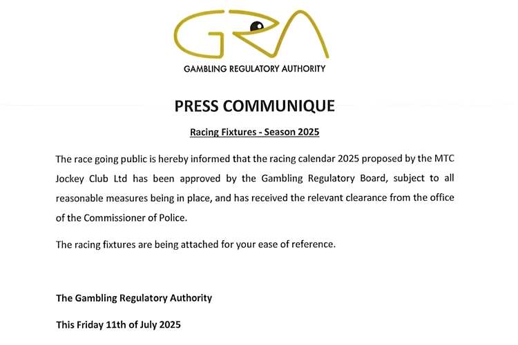 Gambling Regulatory.