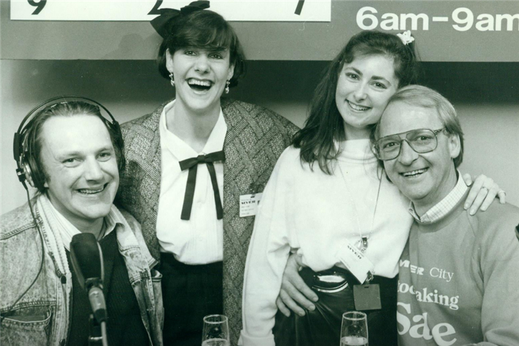 Wilbur Wilde and John Blackman hosted the Breakfast show.