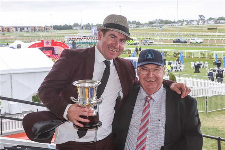 Riccarton trainers Matthew (left) and Michael Pitman