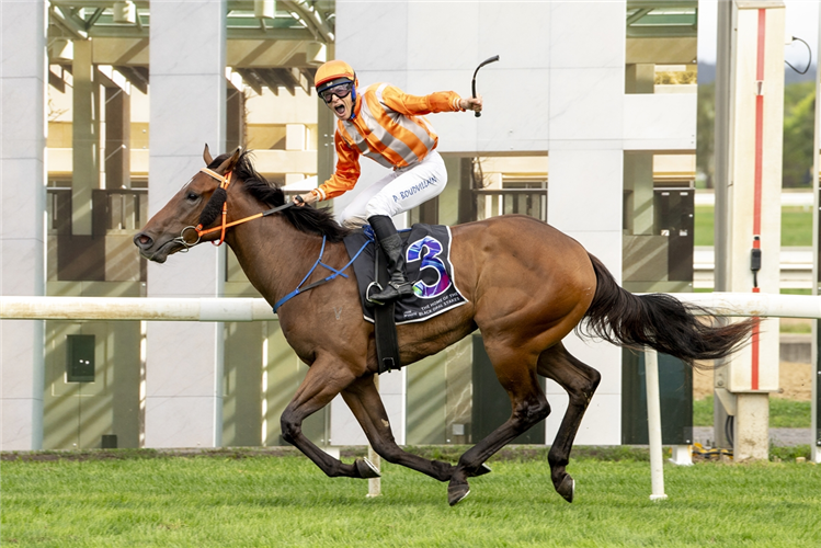 MUSIC TIME winning the JOHN MCGRATH AUTO GROUP BLACK OPAL STAKES