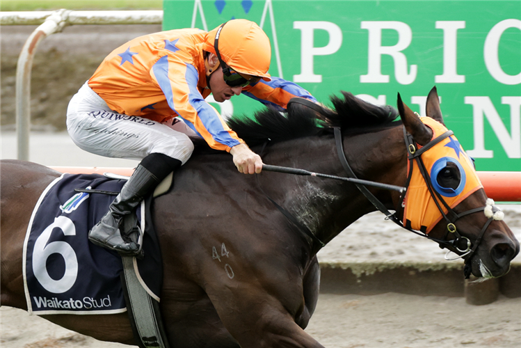 MY LIPS ARE SEALED winning the LISA CHITTICK CHAMPAGNE STAKES