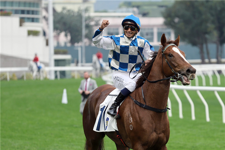 STORM RIDER winning the THE CHINESE CLUB CHALLENGE CUP (HANDICAP)