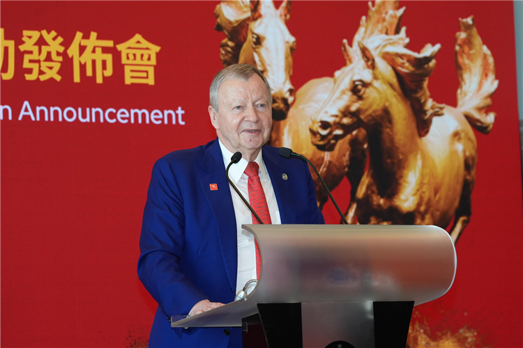 Winfried Engelbrecht-Bresges, Chief Executive Officer of The Hong Kong Jockey Club