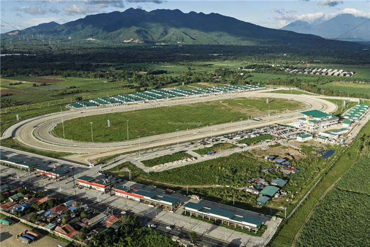 Race track in Padre Garcia circuit Philippines
