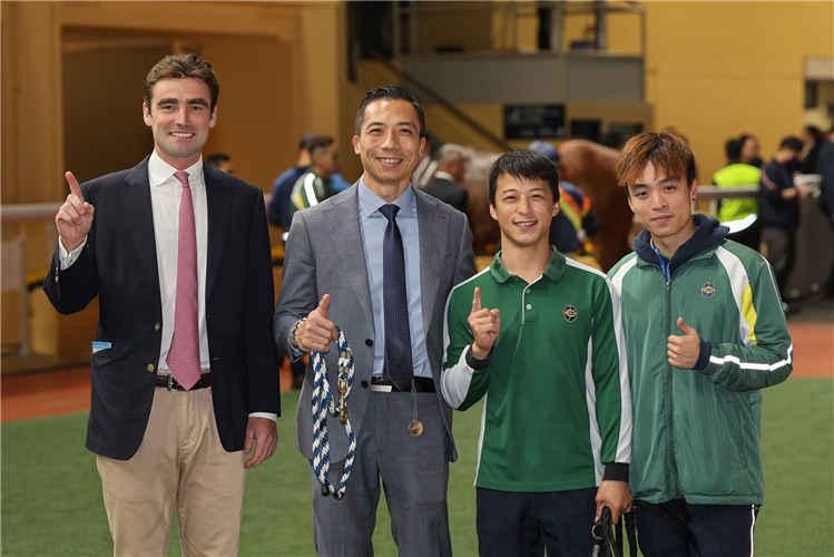 Trainer : David Eustace grabbed his 50th Hong Kong win at Happy Valley on Wednesday night (28 January).