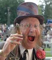 Not much changes with John McCririck<br>Photo by Racing and Sports