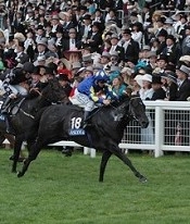 Kingsgate Native when he won the Golden Jubilee<br>Photo by Racing and Sports
