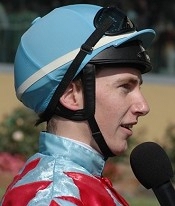 Ben Looker rides Quietude at Armidale<br>Photo by Racing and Sports
