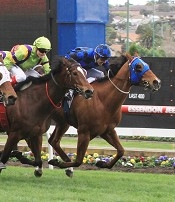 Buffering winning at the Valley<br>Photo by Racing and Sports