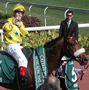 2011 Hong Kong Vase winner Dunaden<br>Photo by Racing and Sports