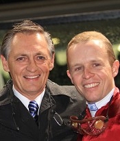 Peter Snowden and Kerrin McEvoy<br>Photo by Racing and Sports