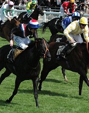 Society Rock wins the Golden Jubilee<br>Photo by Racing and Sports