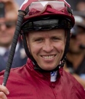 Kerrin McEvoy looks set for victory aboard Ameliorate<br>Photo by Racing and Sports