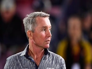 Cowboys Coach PAUL GREEN looks on before the start of the NRL match between the North Queensland Cowboys and the Cronulla Sharks at 1300SMILES Stadium in Townsville, Australia.