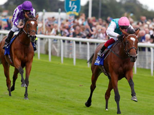 Enable winning the Darley Yorkshire Oaks (Fillies' & Mares' Group 1)